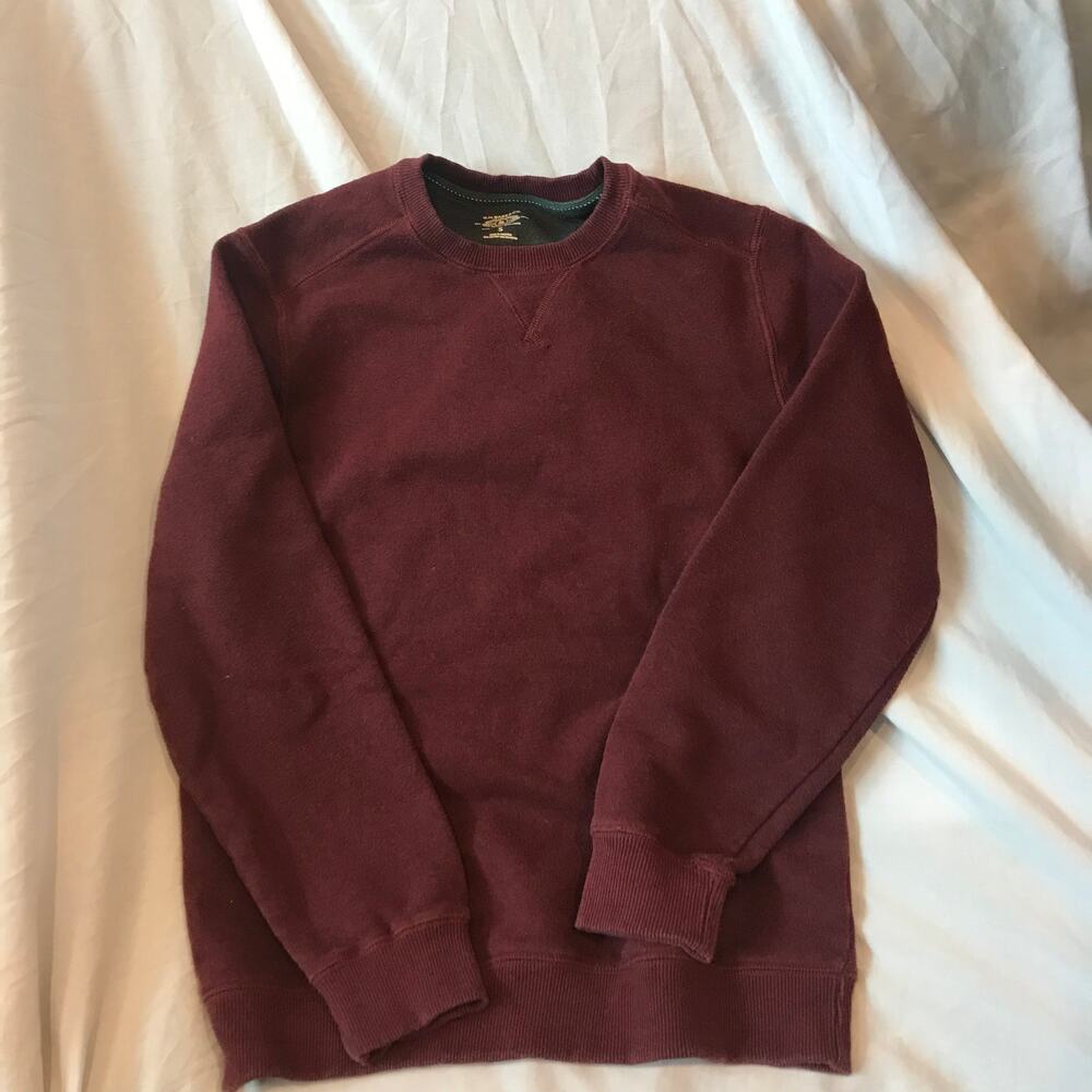 G.H. Bass & Co. Burgundy Sweatshirt